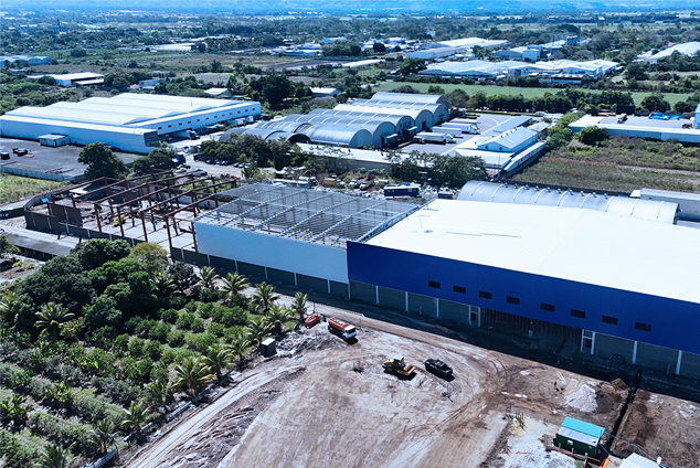 Bodega en construcción por Grupo Undesa